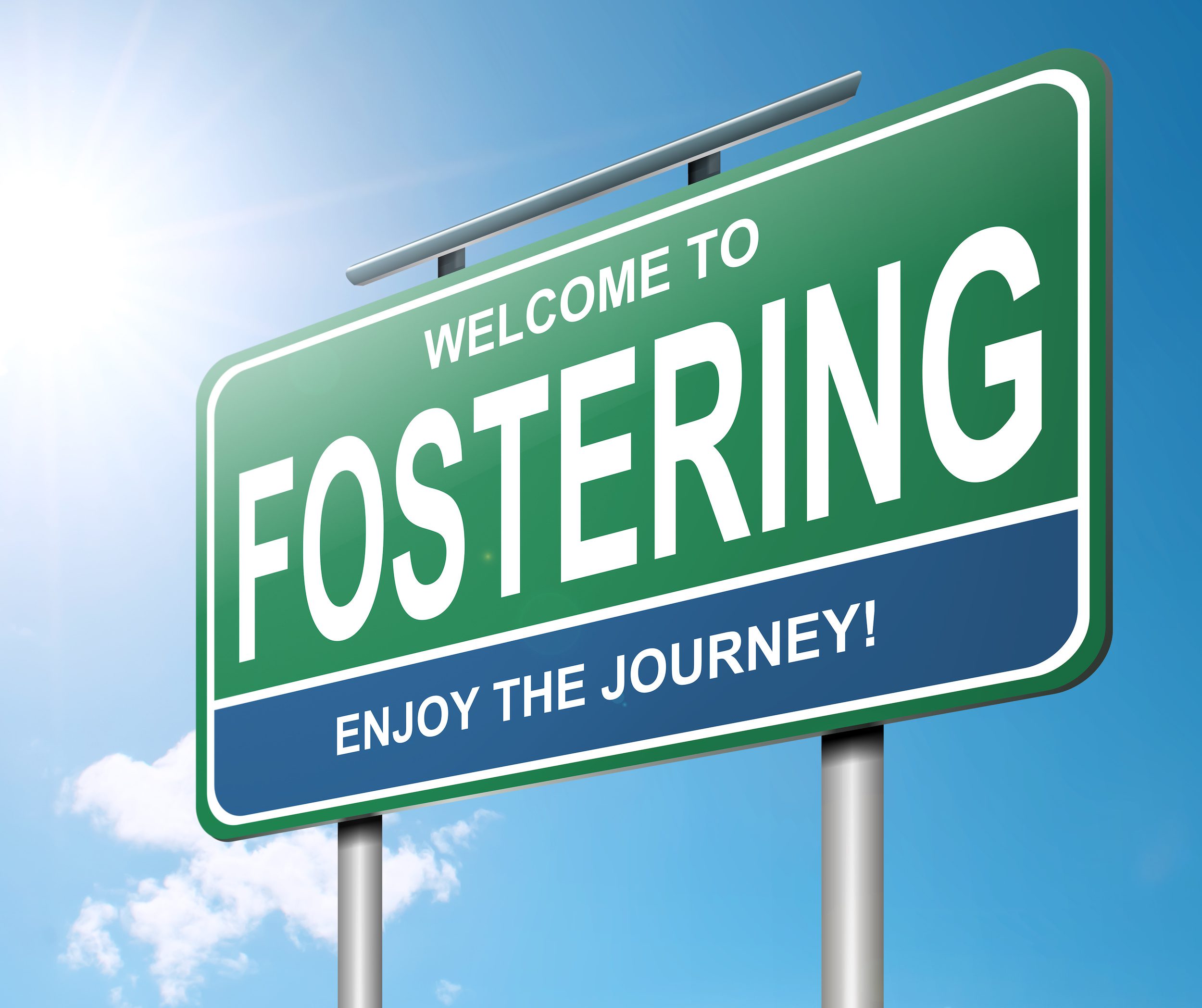 welcome to fostering sign